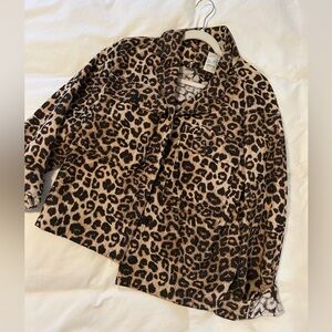 Like new Anine Bing leopard jacket